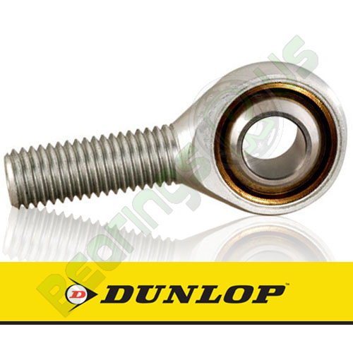 MB-M18 DUNLOP Right Hand Thread Male Steel Rod End 18mm Bore M18x1.5 Thread
