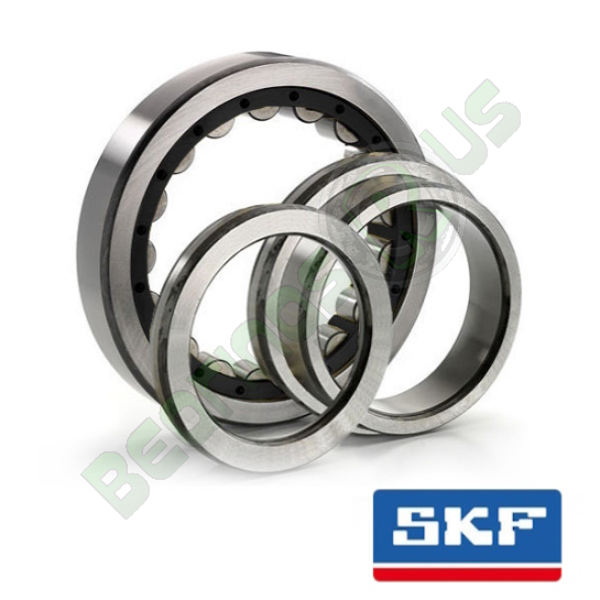 NUP220ECP SKF Cylindrical Roller Bearing 100x180x34mm